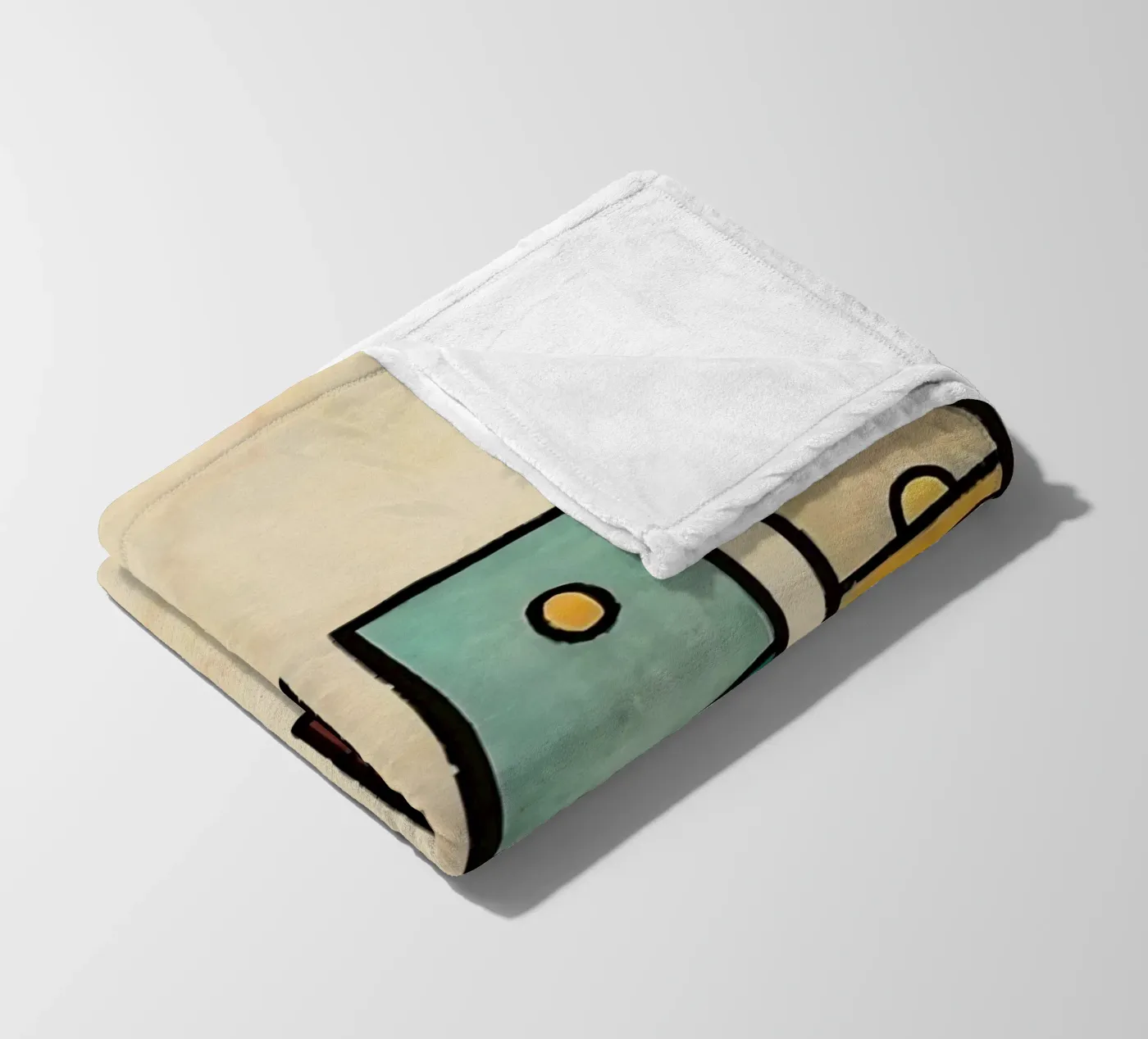 horizon rectangles Fleecedecke von prindy