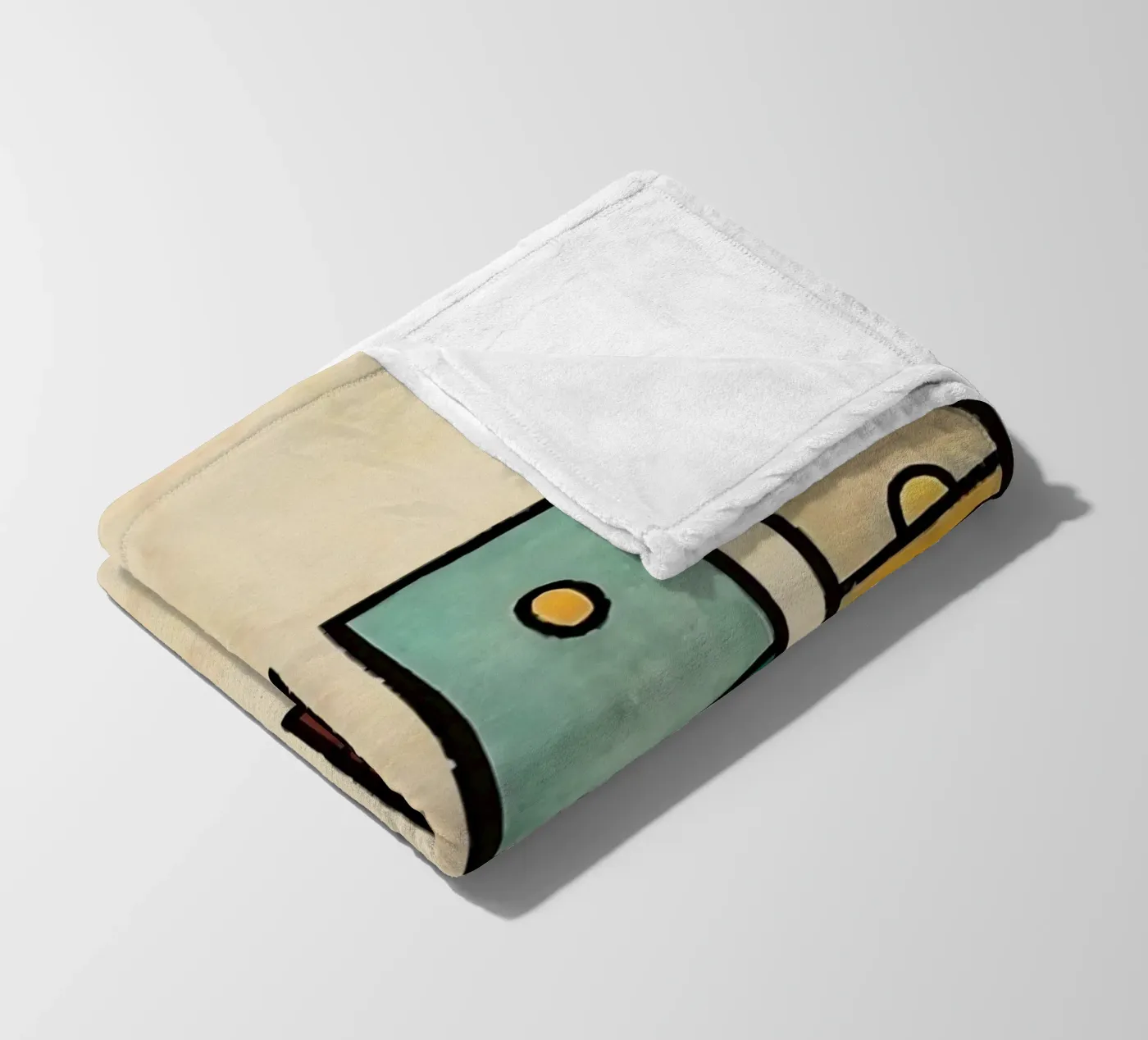 horizon rectangles Fleecedecke von prindy