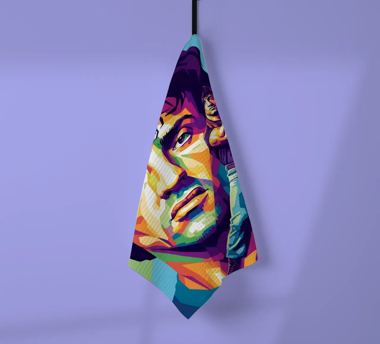 Sylvester Stallone - John Rambo art (4) canovaccio da cucina da Hantamrata