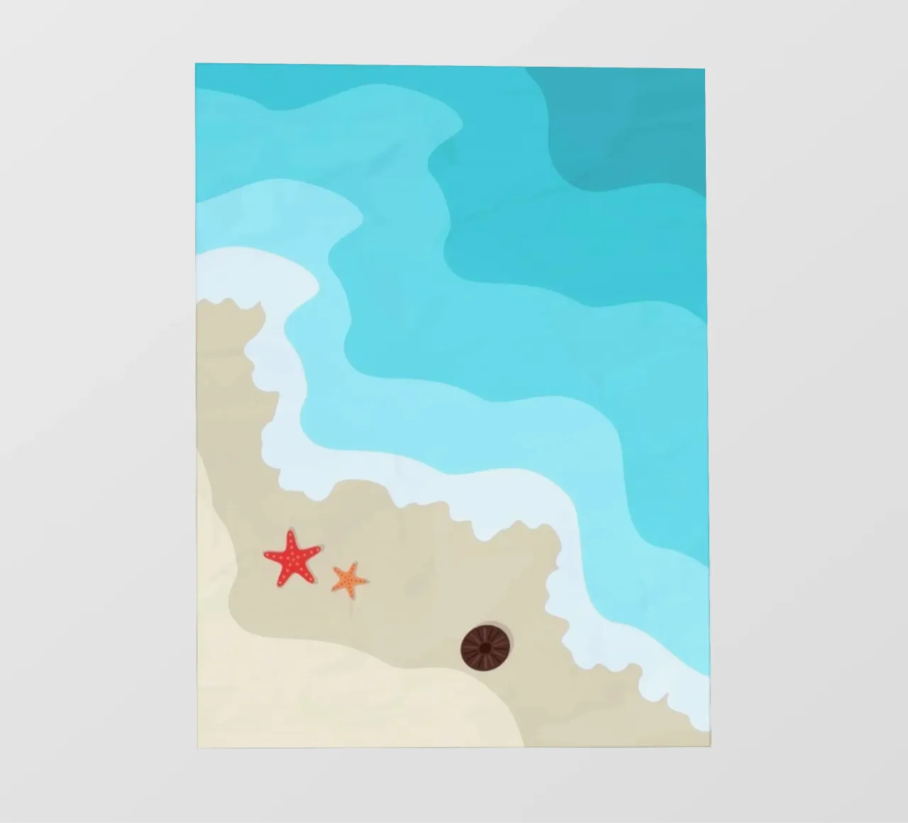 sunshine seashore telo in pvc da twillight