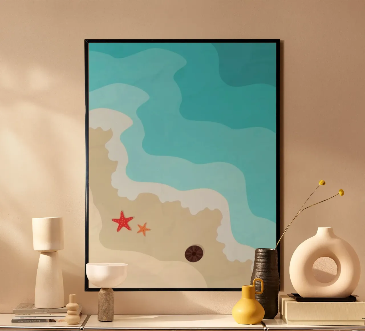sunshine seashore poster da twillight