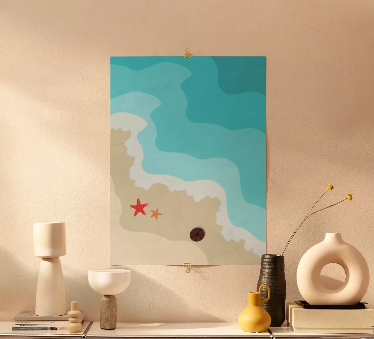 sunshine seashore poster da twillight
