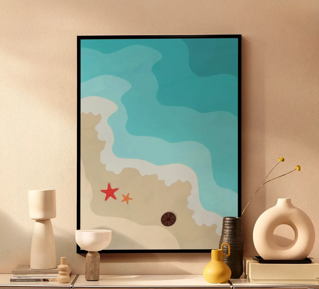 sunshine seashore poster da twillight