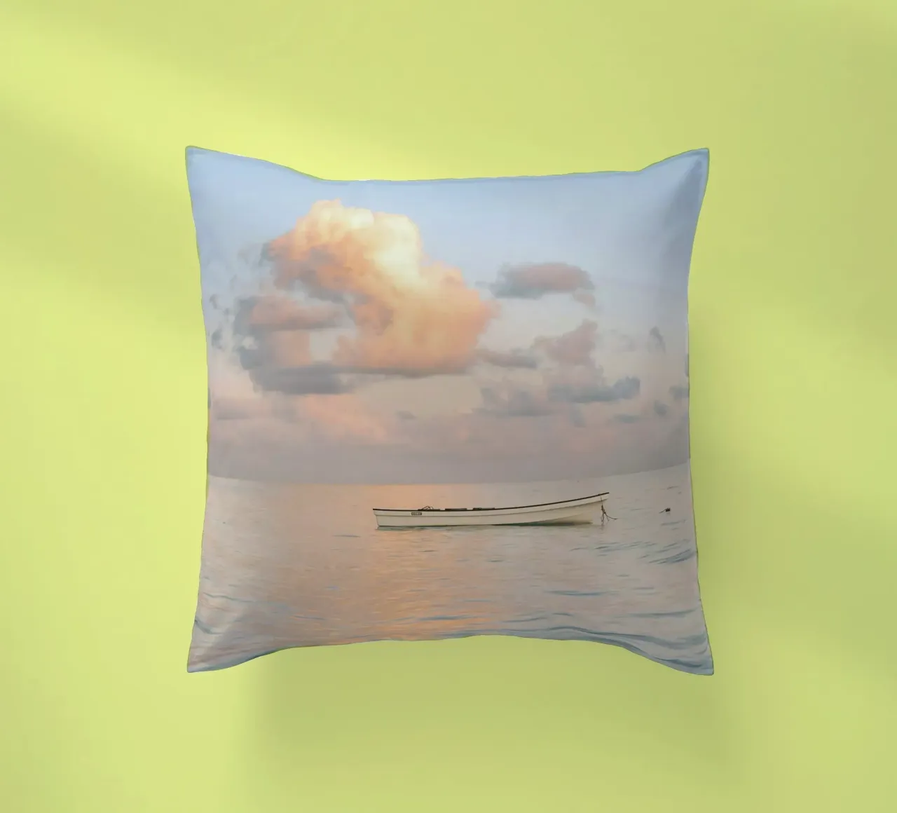 pastel colors ocean cuscino da twillight