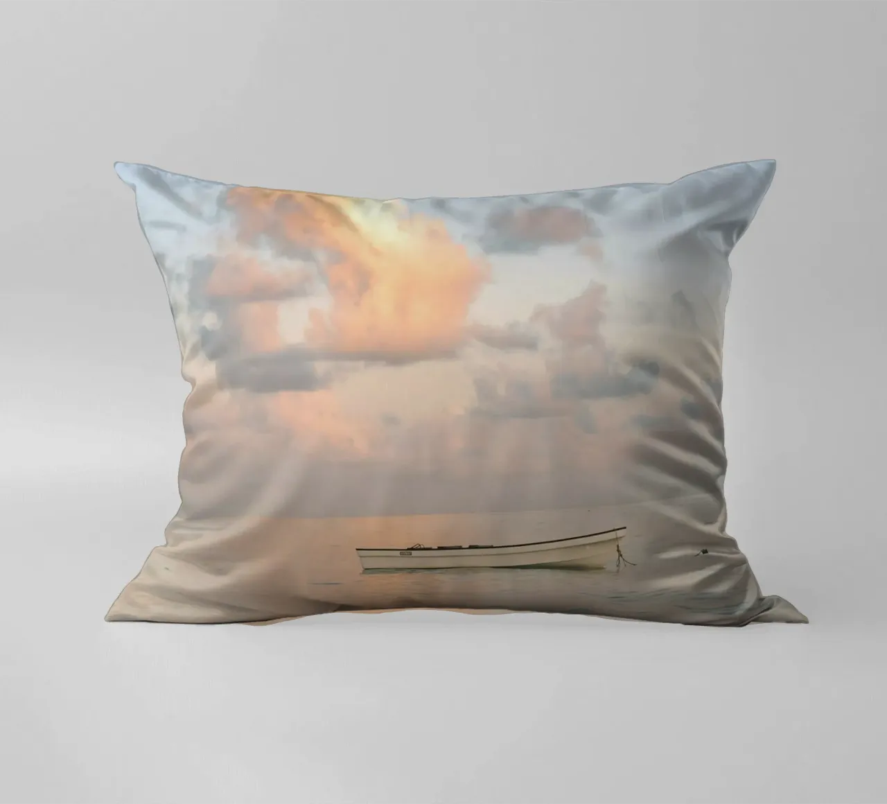 pastel colors ocean cuscino da twillight