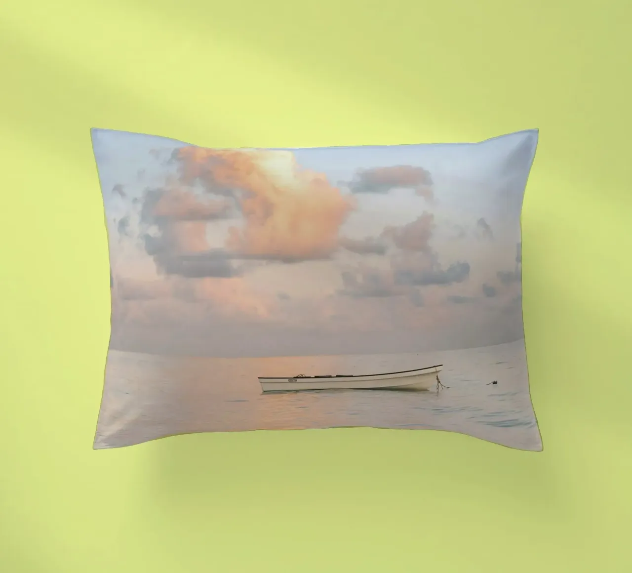 pastel colors ocean cuscino da twillight