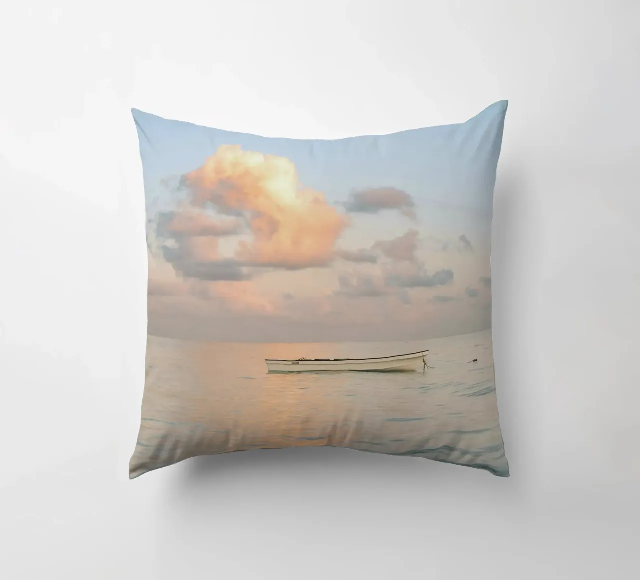 pastel colors ocean cuscino da twillight