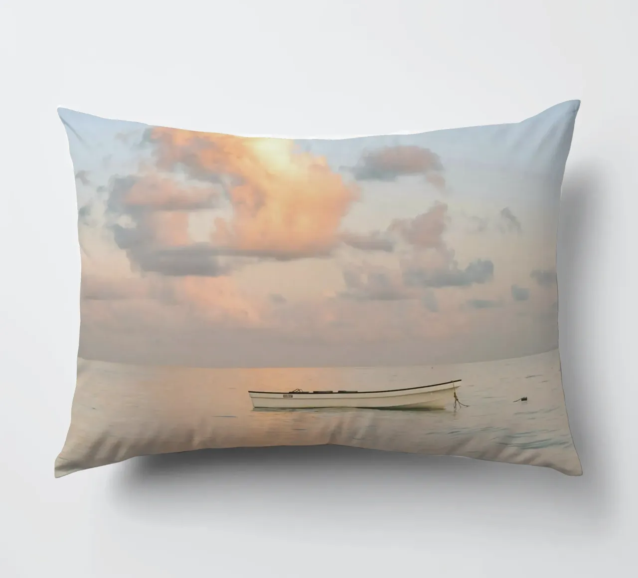 pastel colors ocean cuscino da twillight