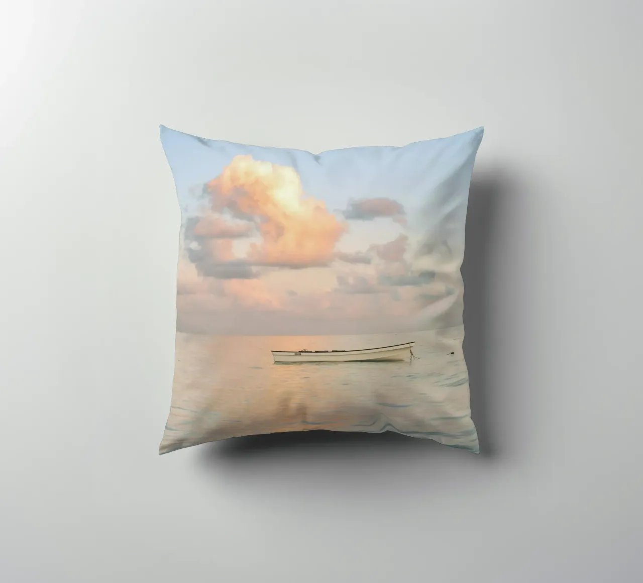 pastel colors ocean cuscino da twillight
