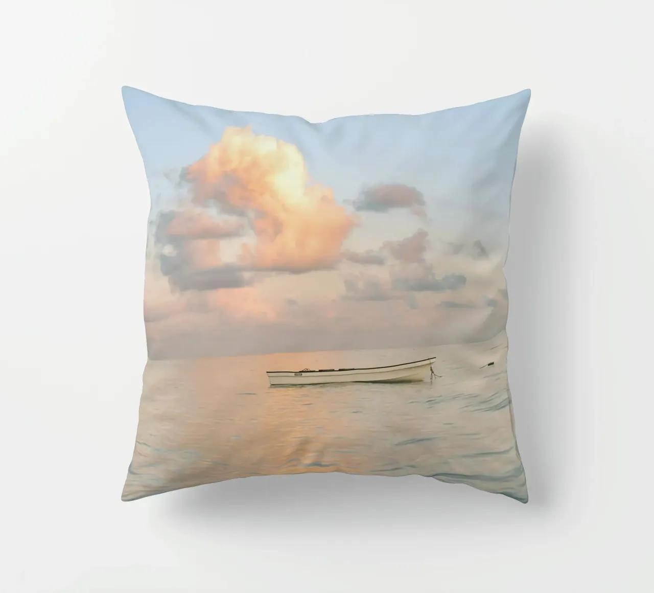 pastel colors ocean cuscino da twillight