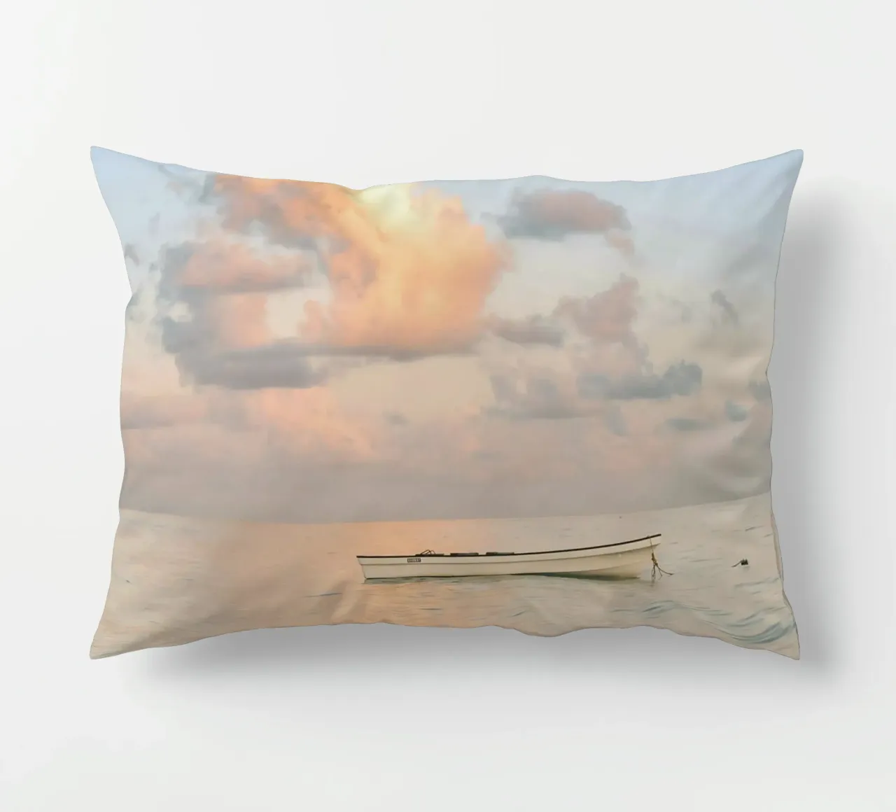 pastel colors ocean cuscino da twillight