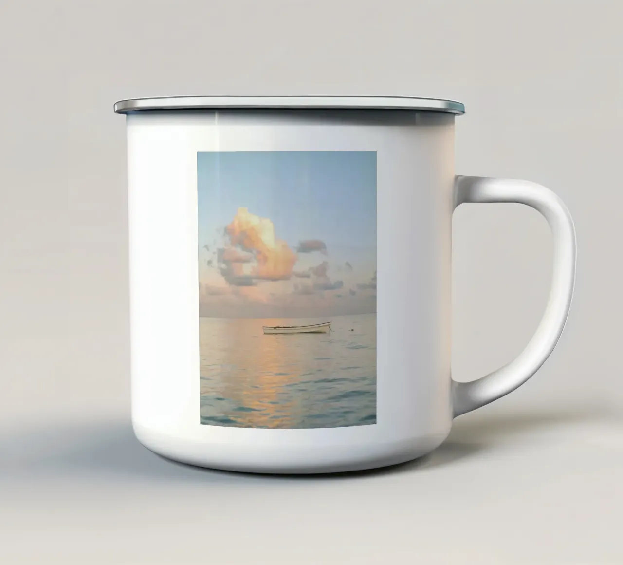 pastel colors ocean tazza in smalto da twillight
