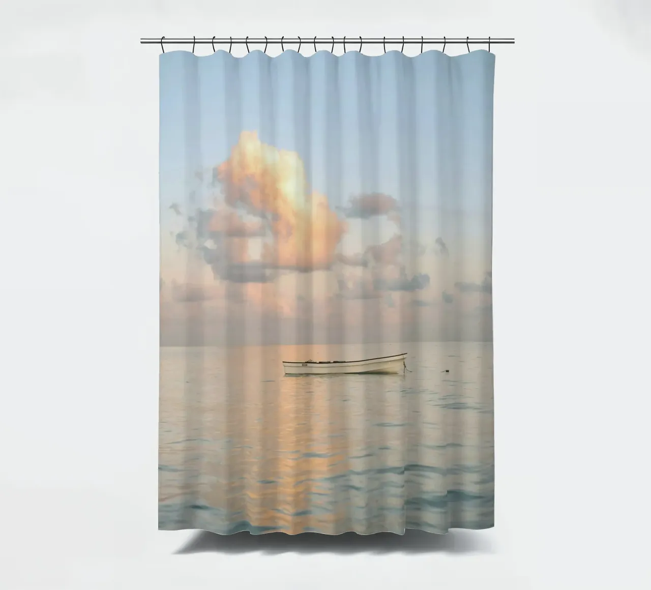 pastel colors ocean tenda da doccia da twillight