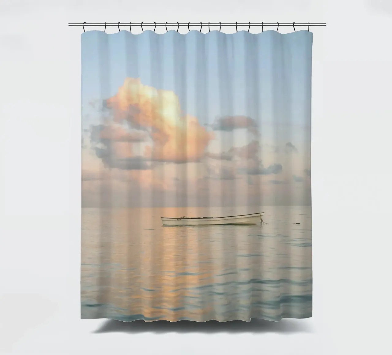 pastel colors ocean tenda da doccia da twillight