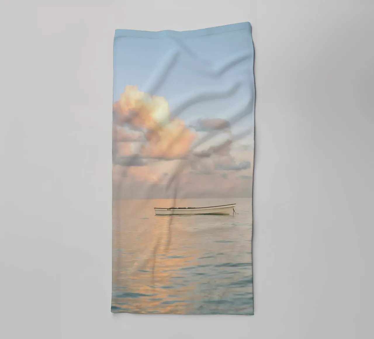 pastel colors ocean asciugamano da bagno da twillight