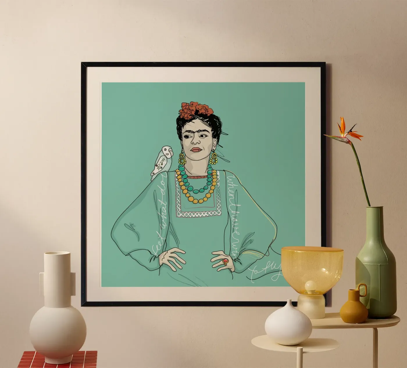 Frida Kahlo poster da Christina Heitmann
