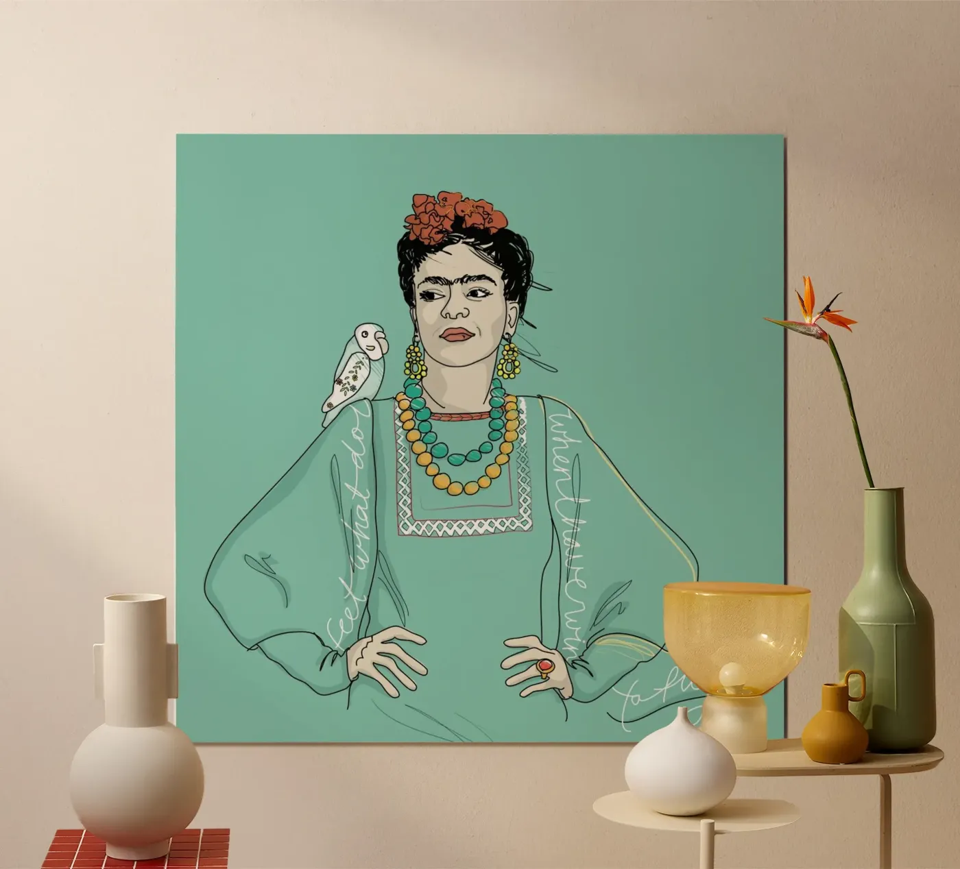 Frida Kahlo poster da Christina Heitmann