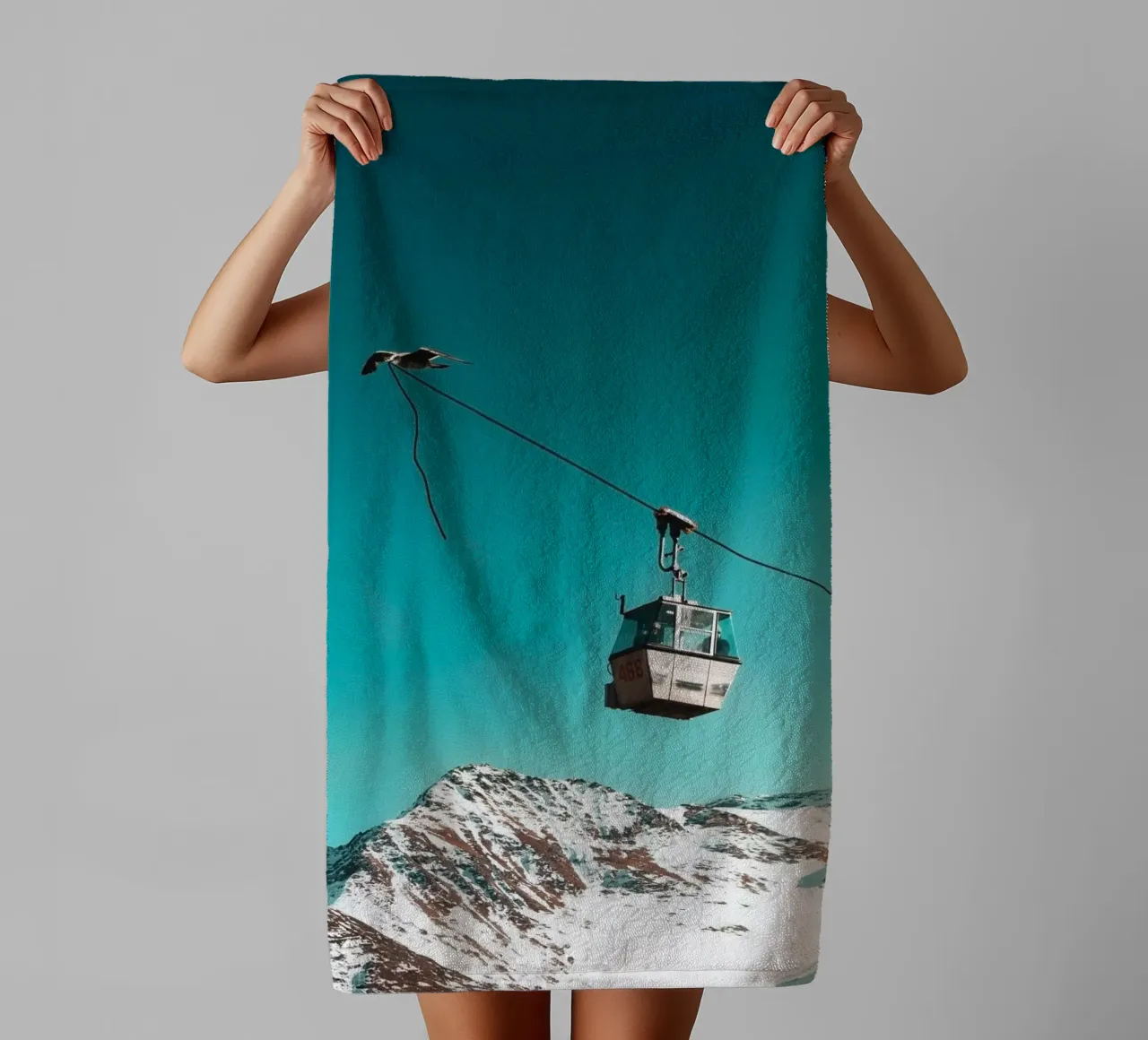 Free Your Imagination asciugamano da bagno da mofartmonica