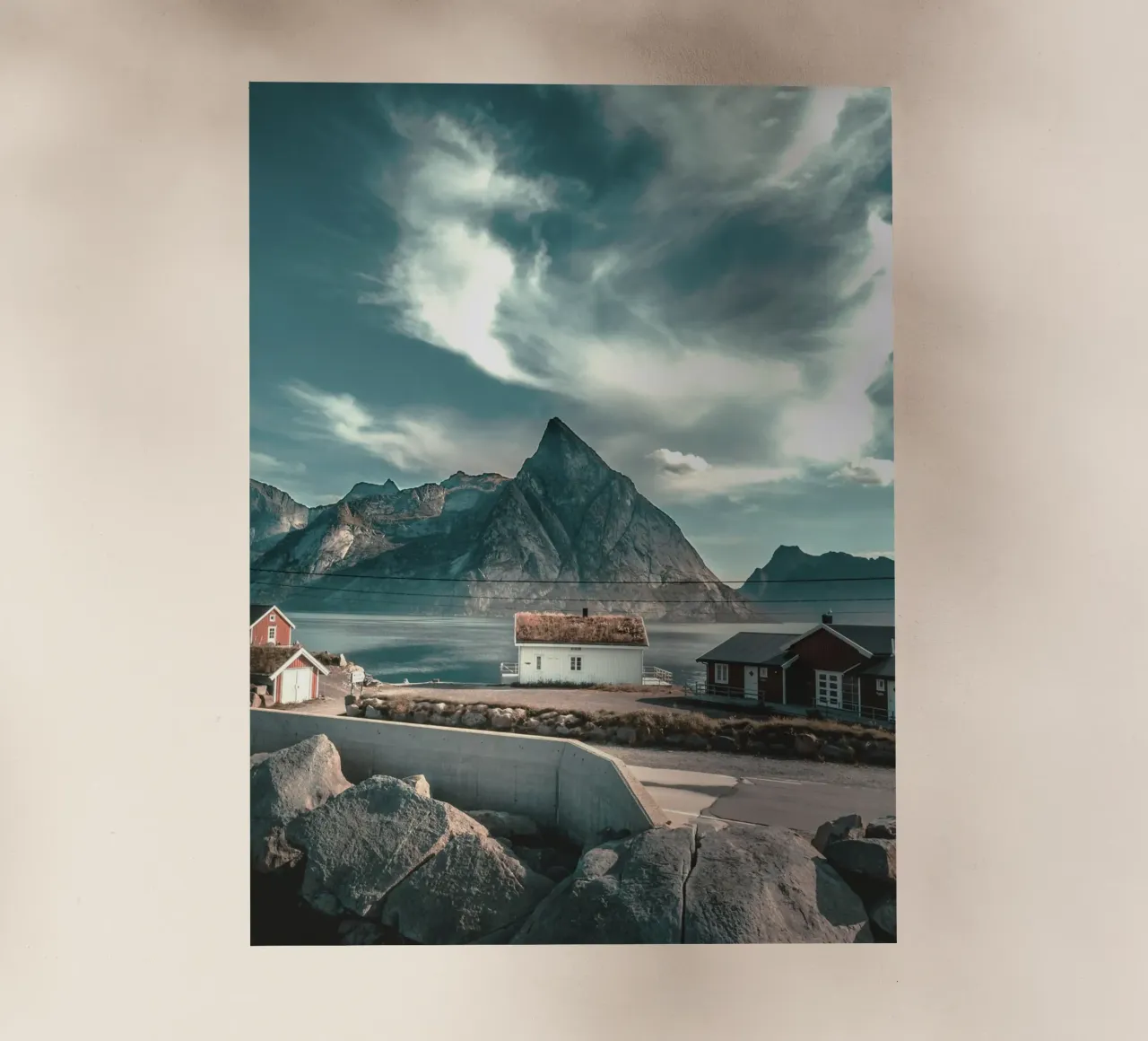 cabin rustic pellicola backlit da twillight