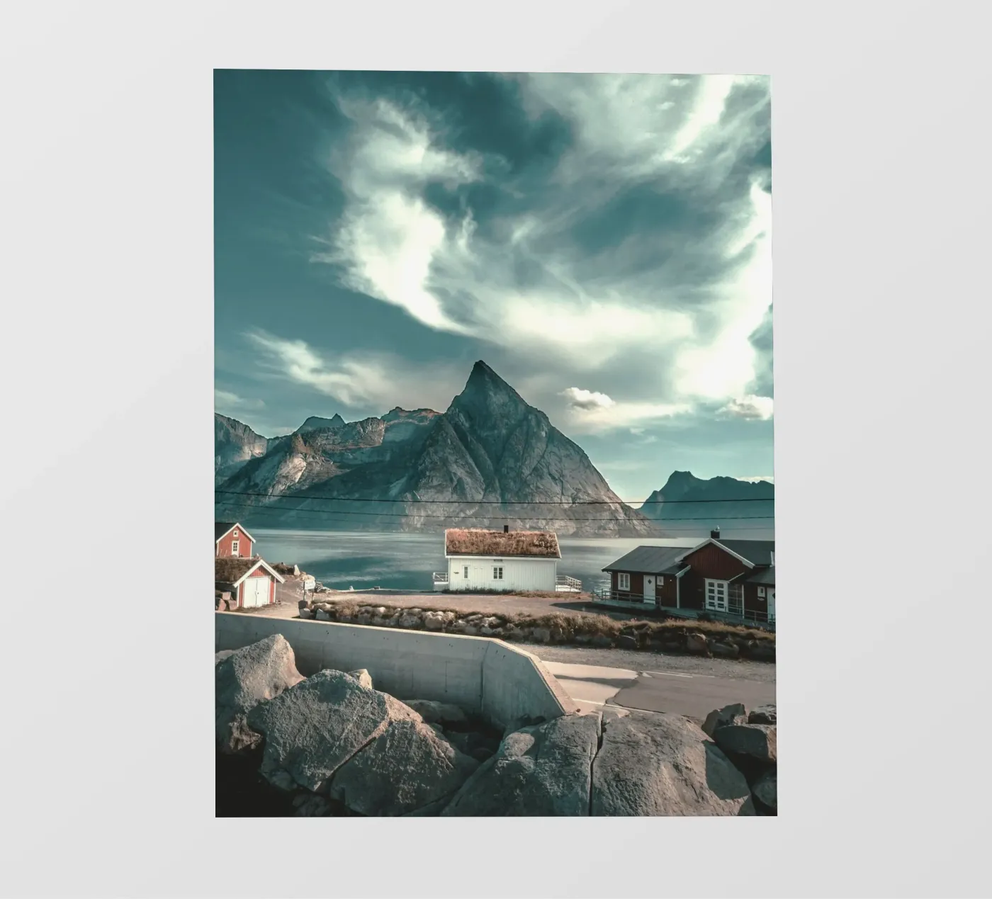 cabin rustic pellicola backlit da twillight