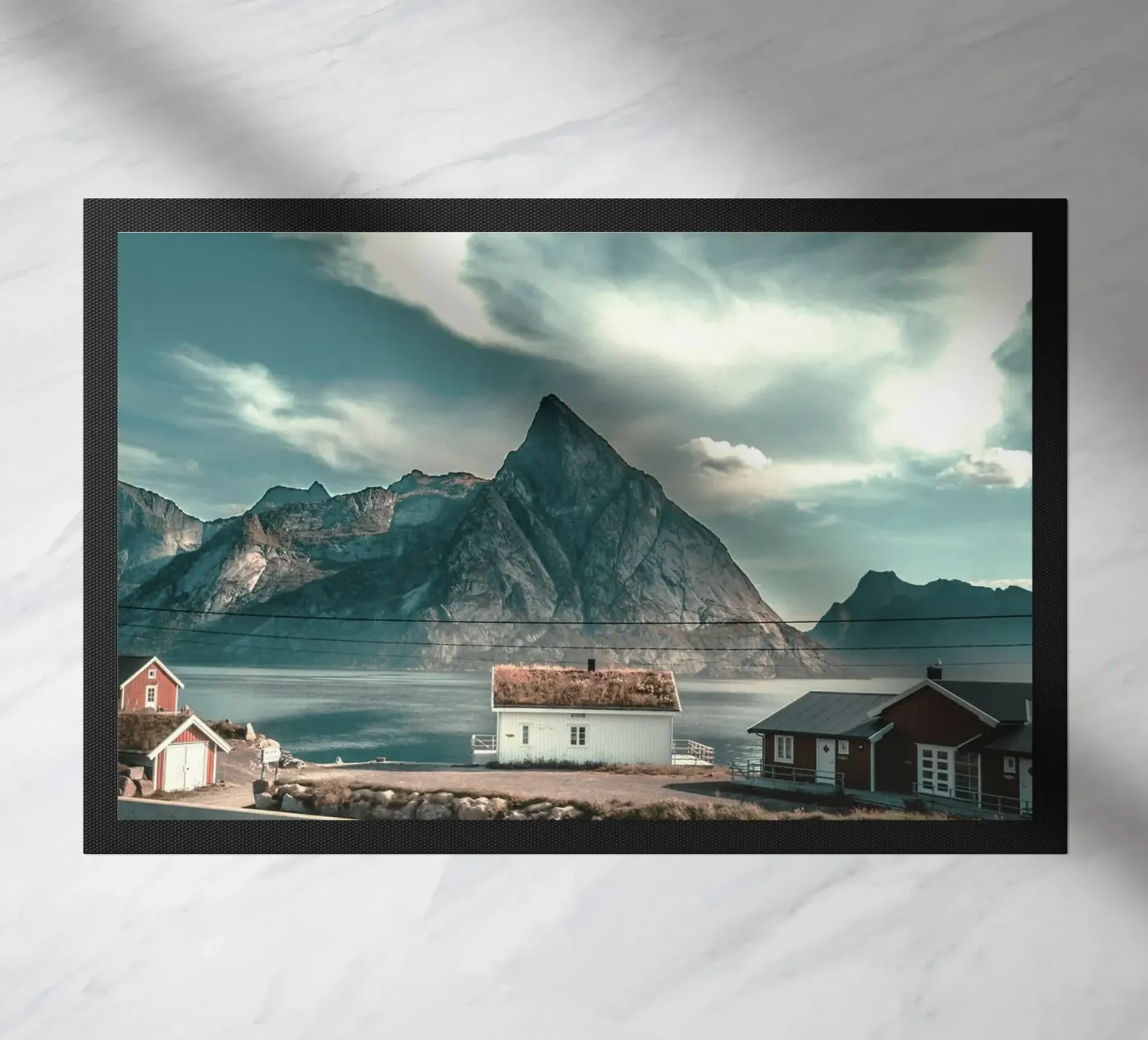 cabin rustic deurmat van twillight