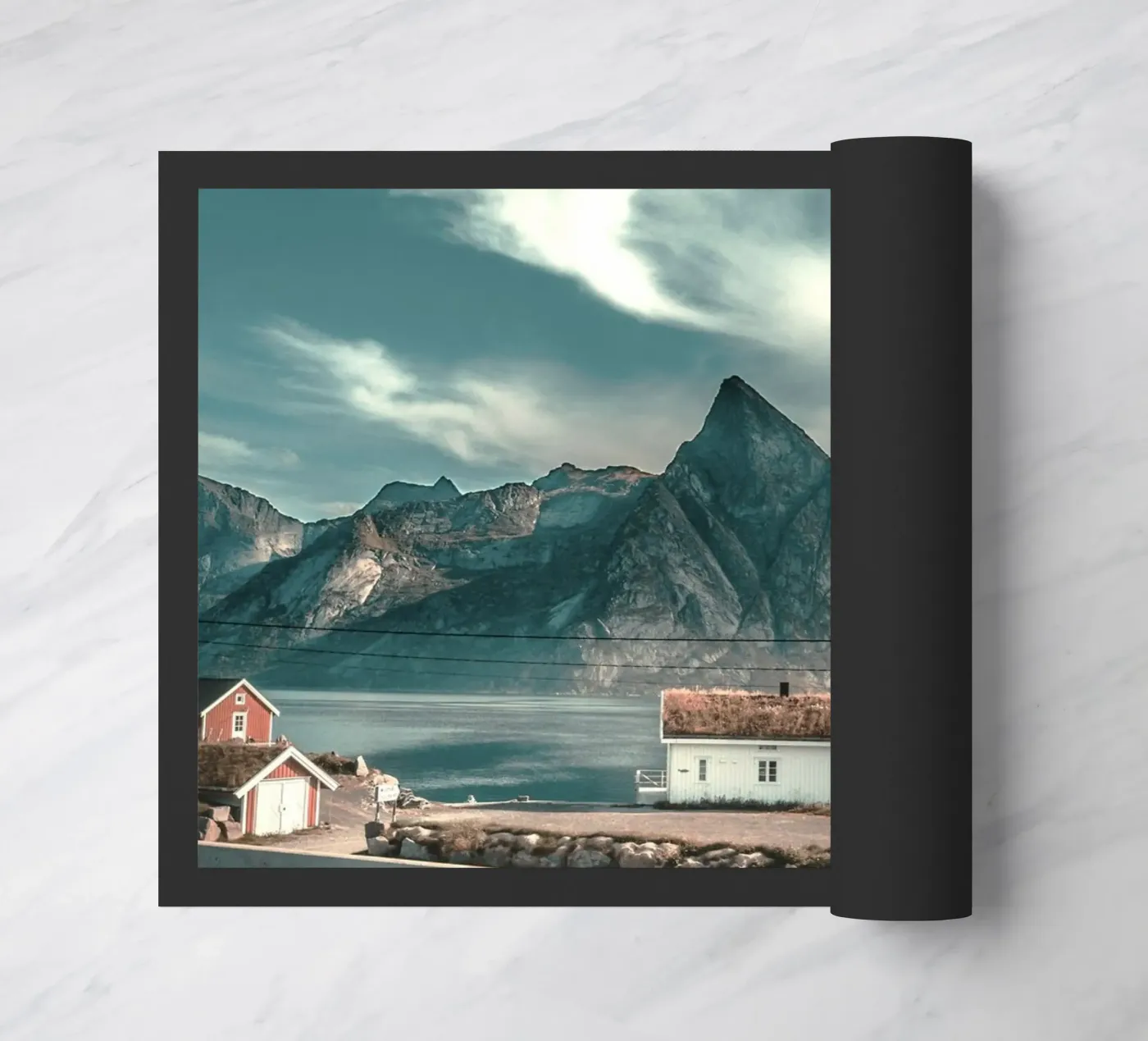 cabin rustic deurmat van twillight