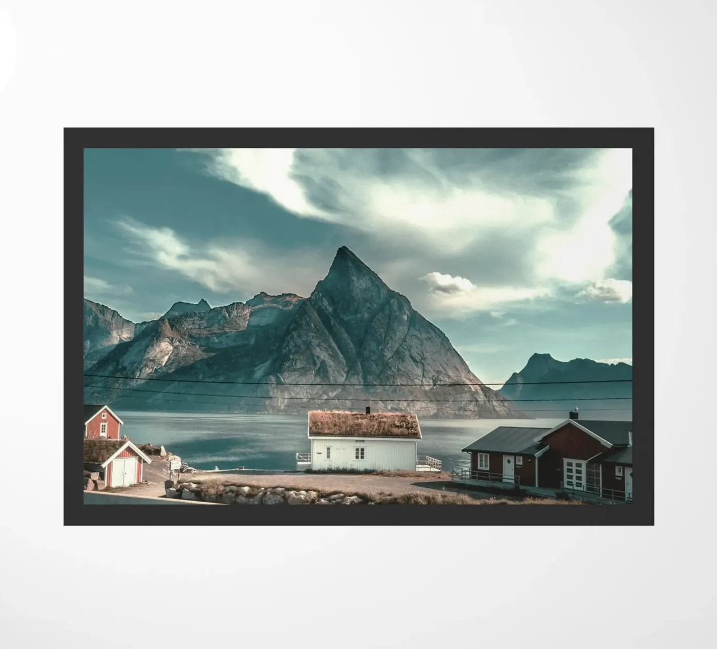 cabin rustic Fußmatte von twillight
