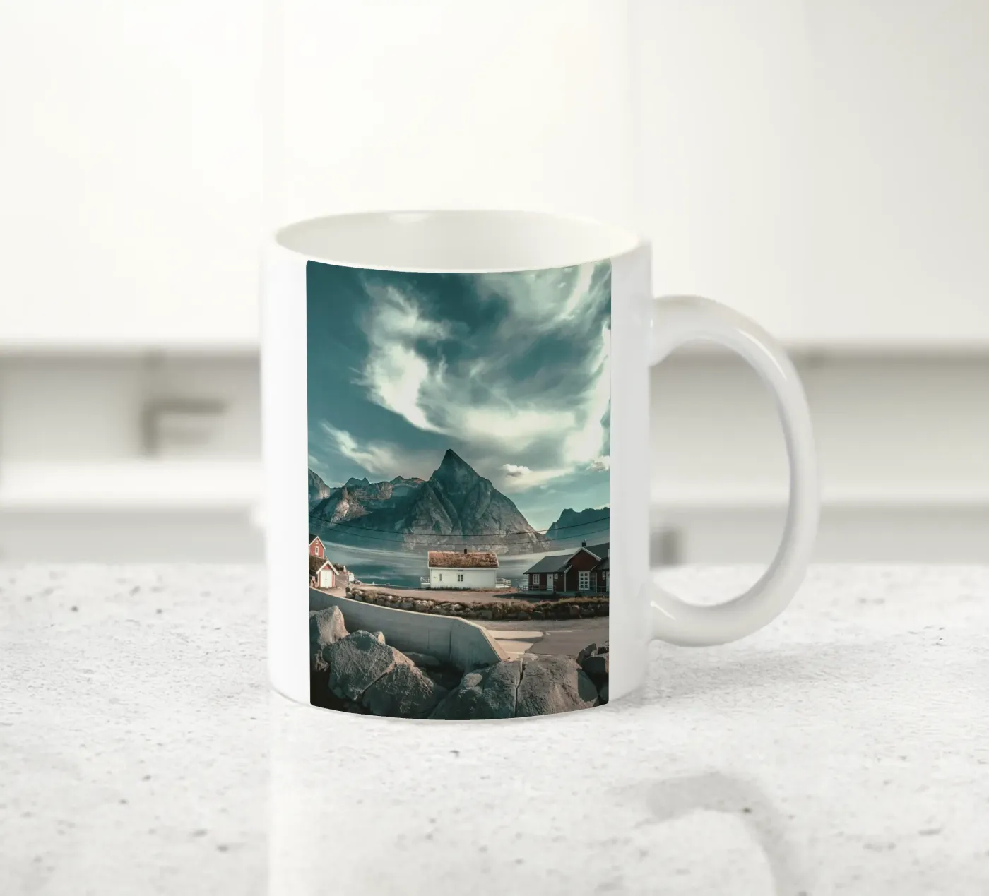 cabin rustic ceramic mug by twillight