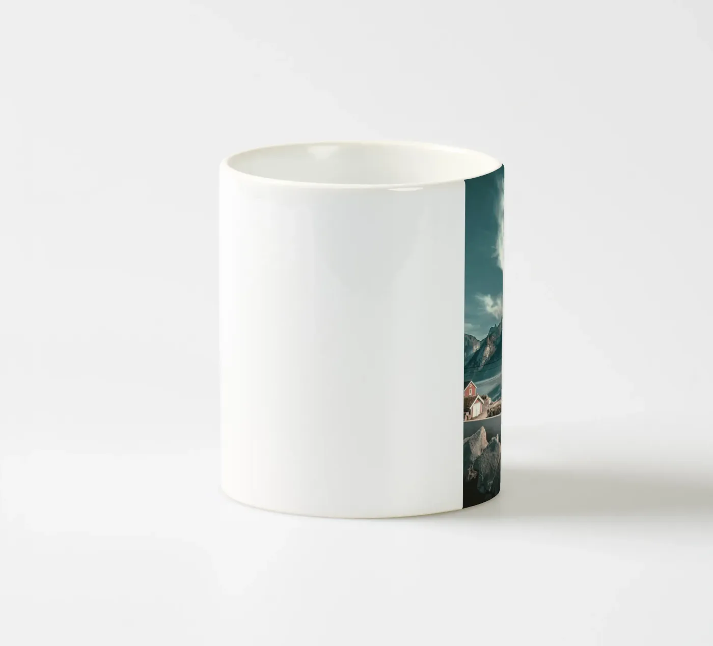 cabin rustic ceramic mug by twillight