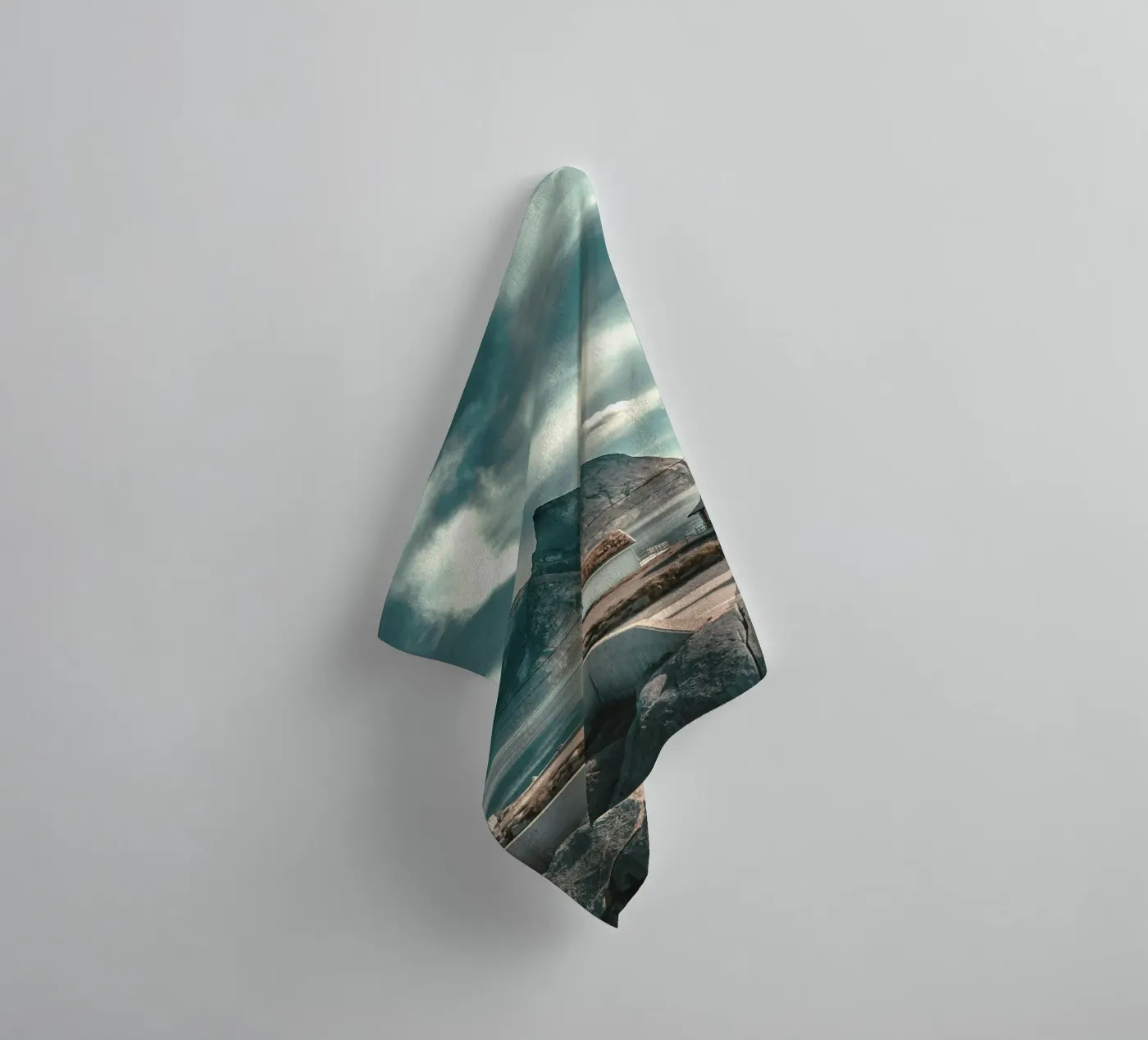 cabin rustic towel by twillight