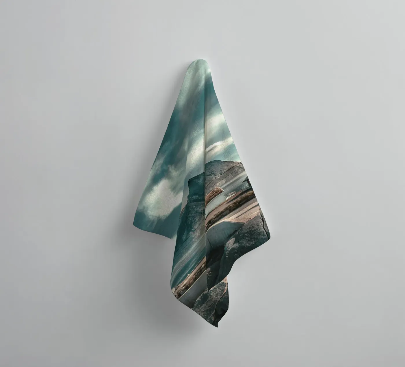 cabin rustic badhanddoek van twillight