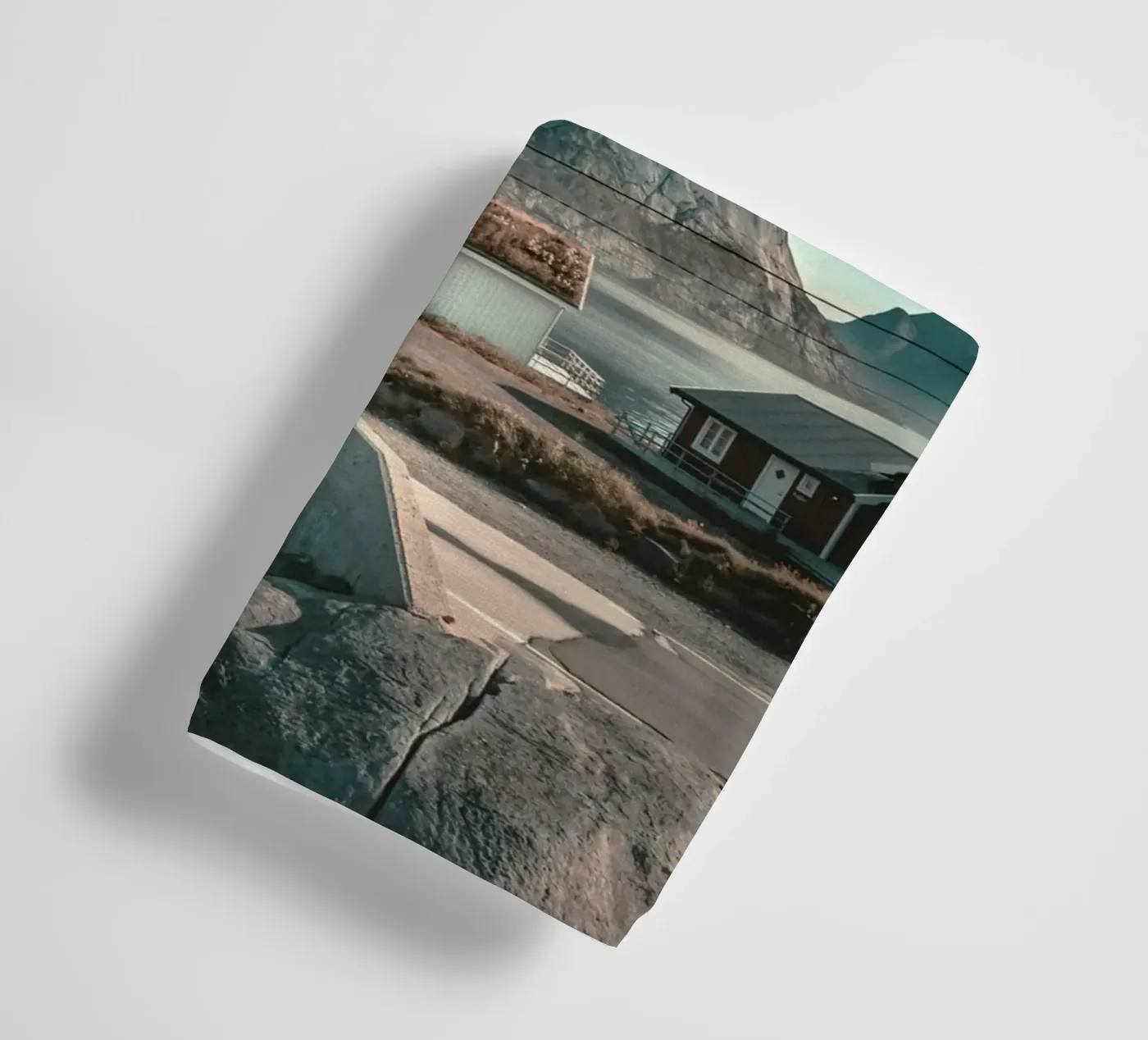 cabin rustic towel by twillight