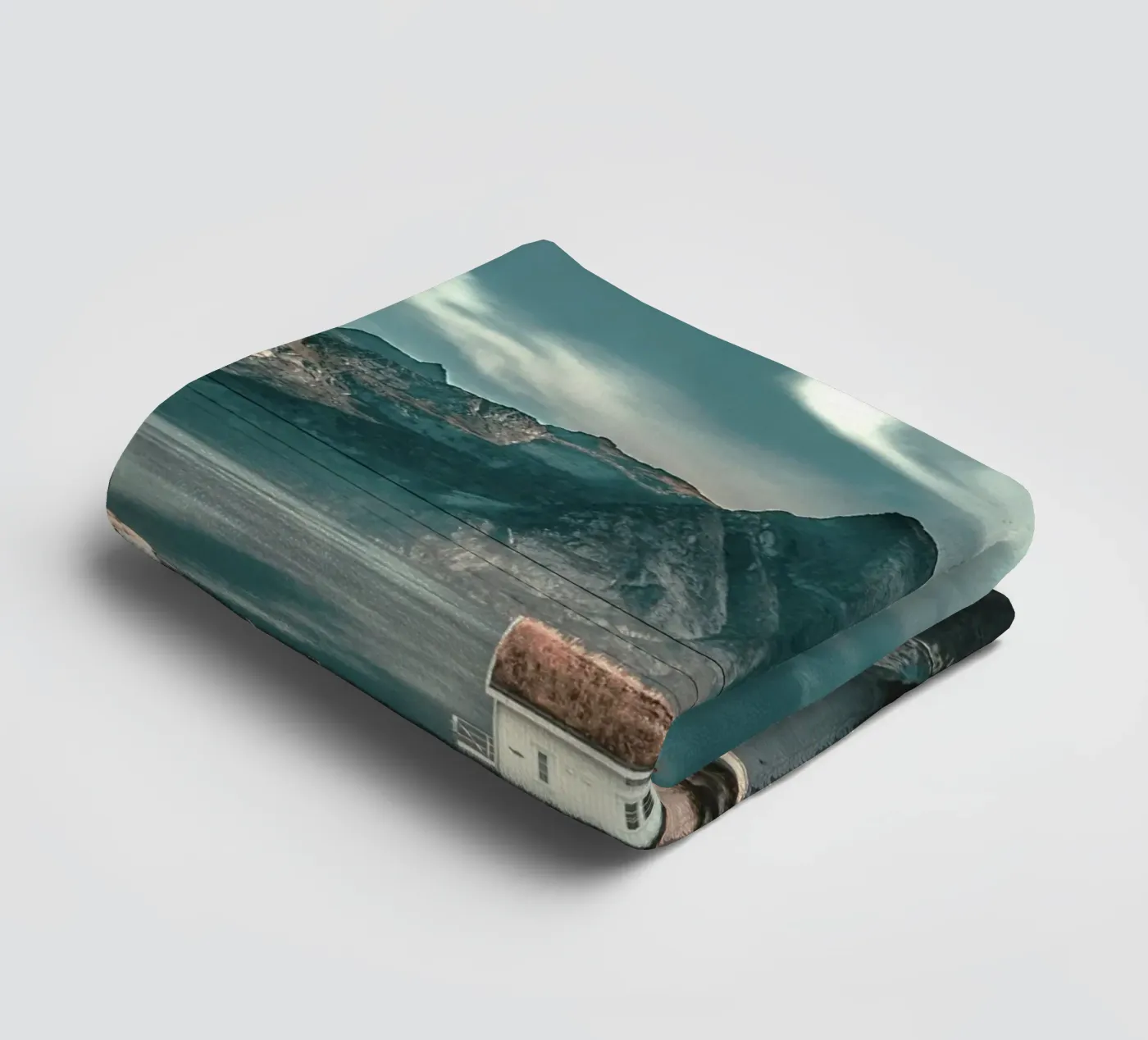 cabin rustic towel by twillight