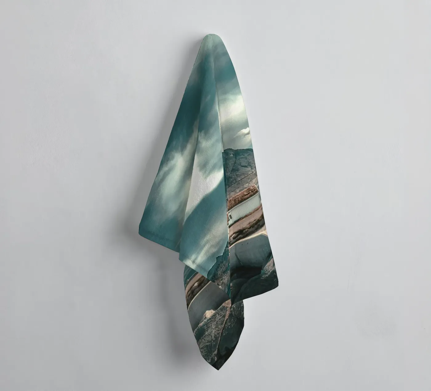 cabin rustic towel by twillight