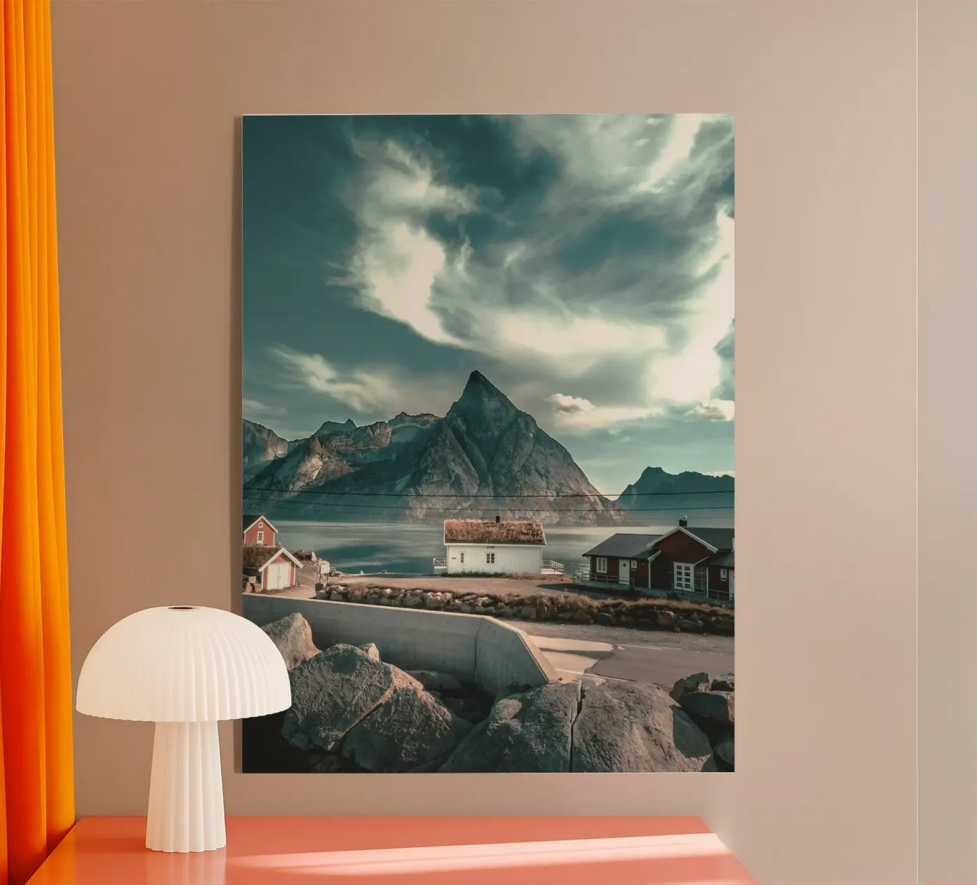 cabin rustic Acryl-Glas von twillight