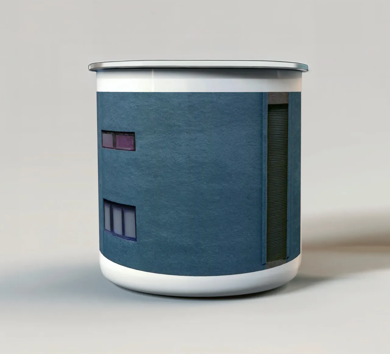 exterior walls tazza in smalto da twillight