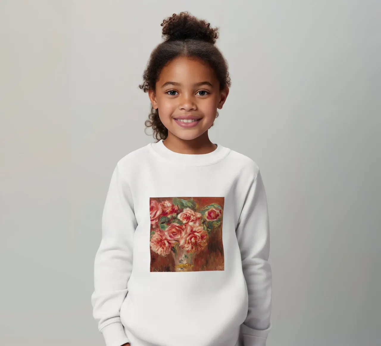 Rose in vaso felpa bambino da LaurelArt