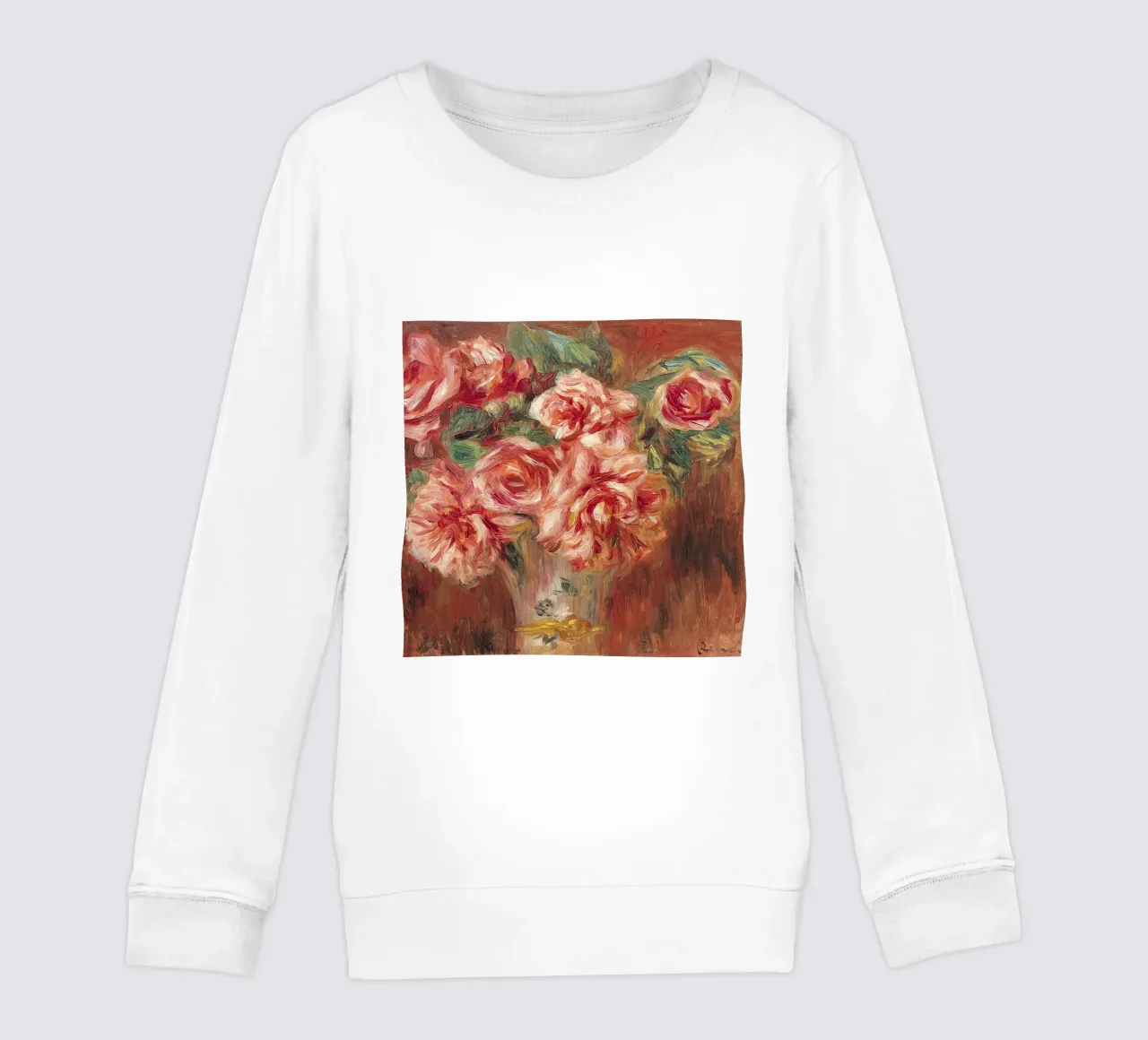 Rose in vaso felpa bambino da LaurelArt