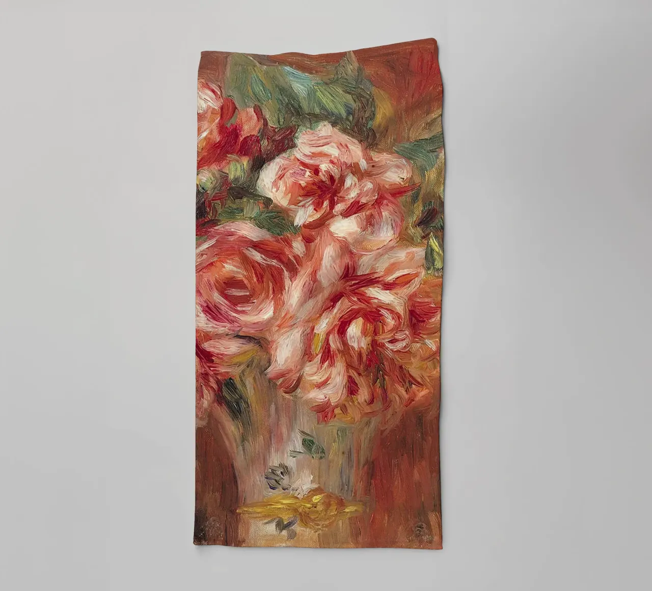 Rose in vaso asciugamano da bagno da LaurelArt