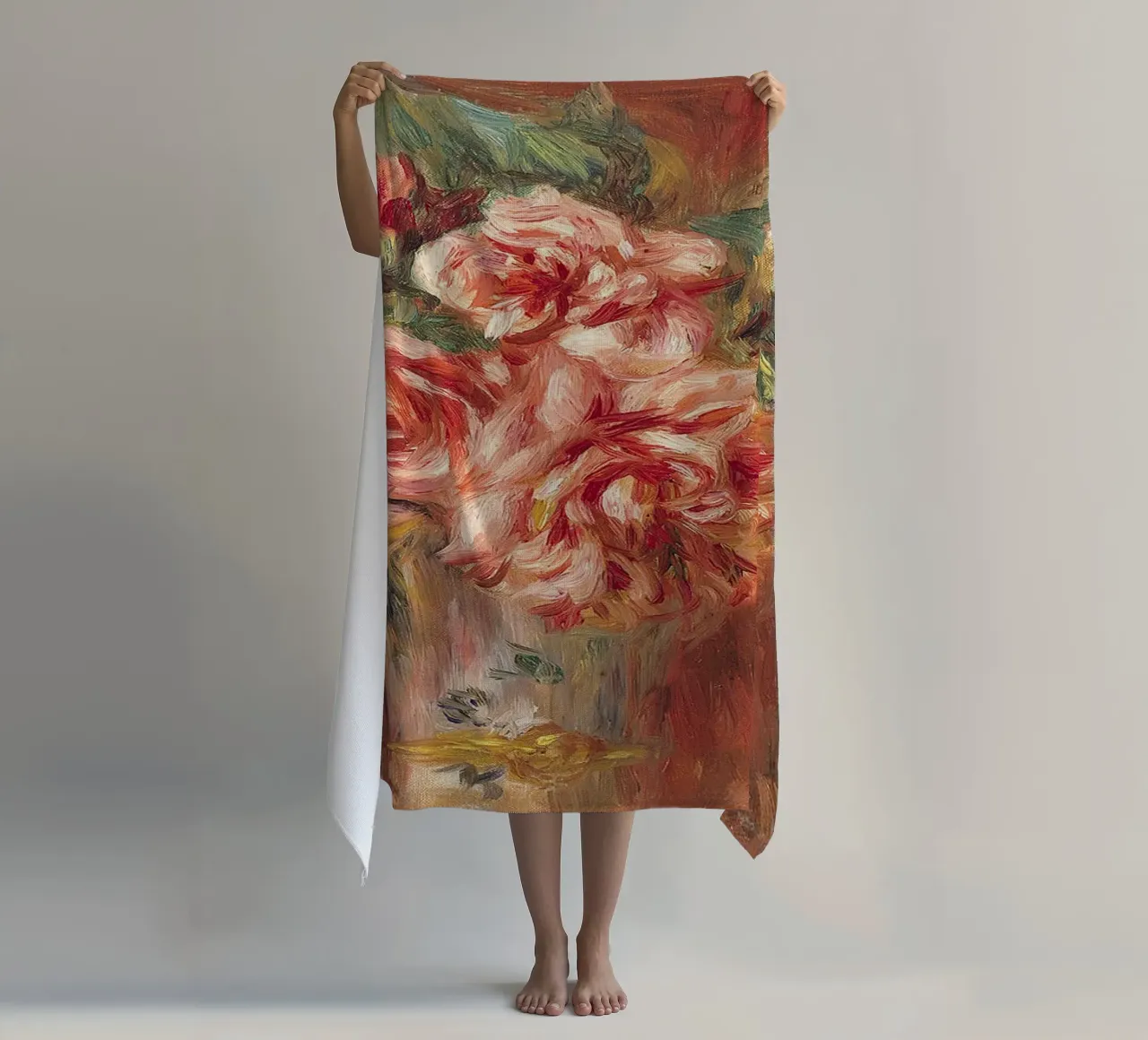 Rose in vaso telo mare da LaurelArt