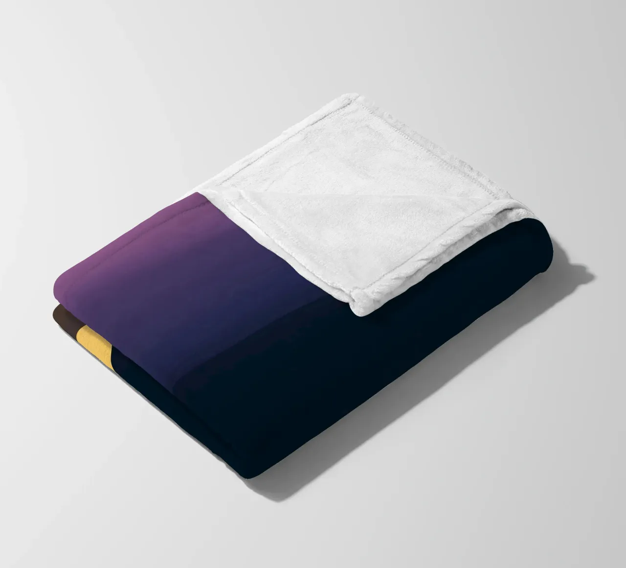 sunrise silhouette coperta in pile da twillight