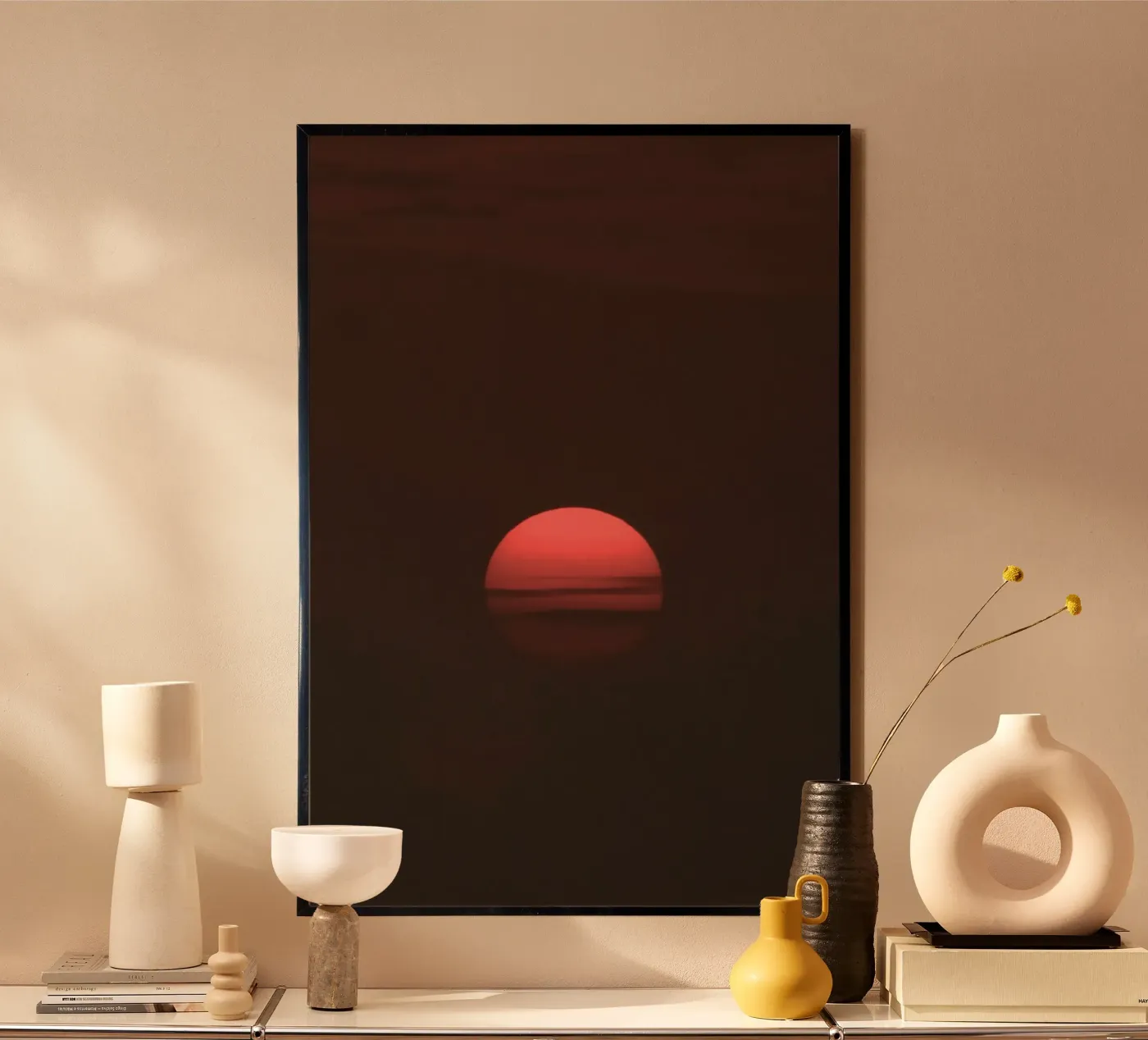 silhouette tranquility poster da twillight