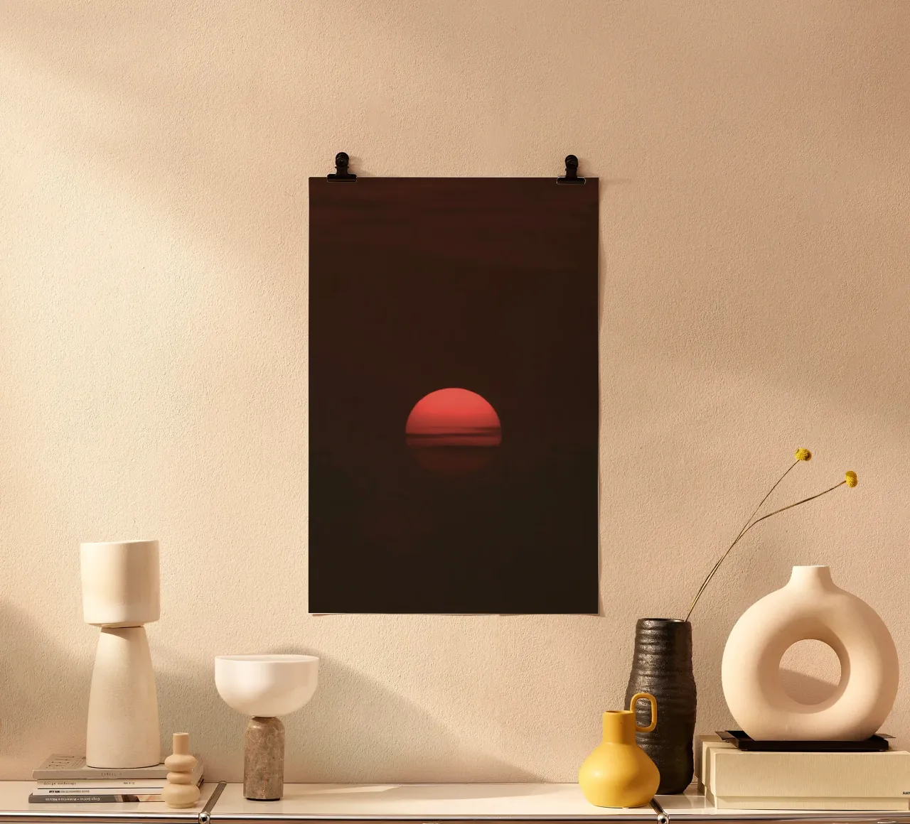 silhouette tranquility carta hahnemühle da twillight