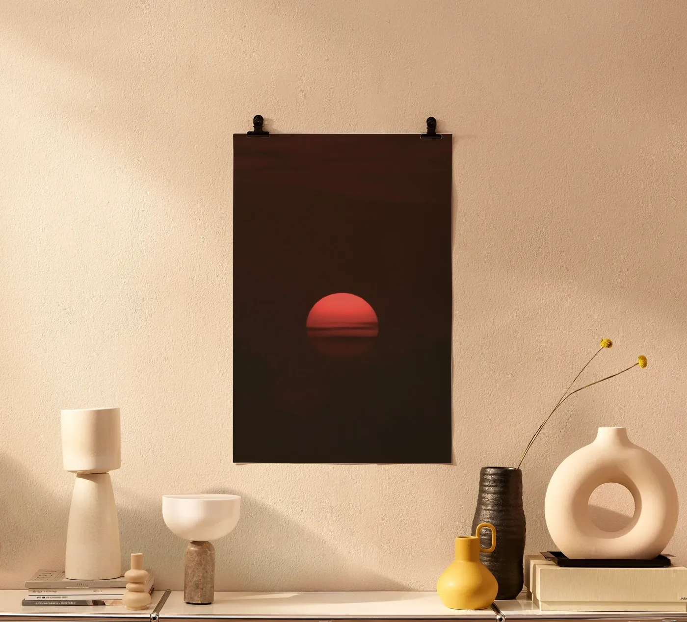 silhouette tranquility poster da twillight