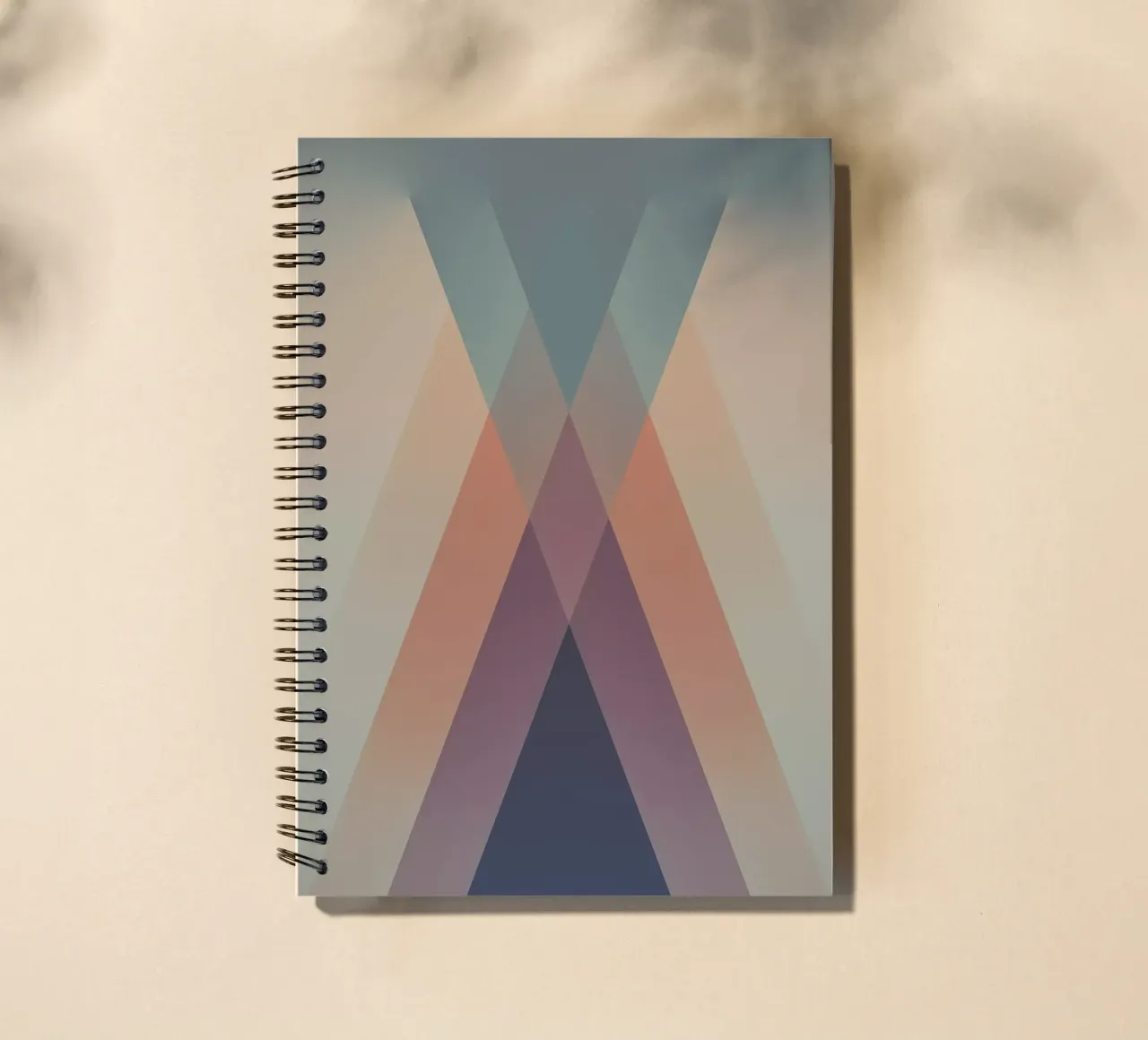 Modern Geometry No 1 spiral notebook by Metron