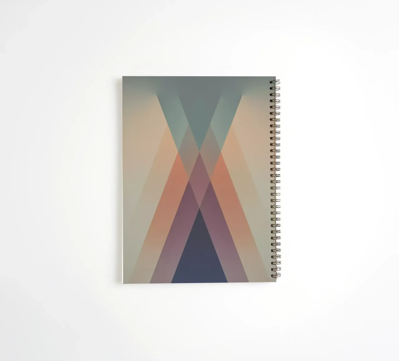 Modern Geometry No 1 spiral notebook by Metron