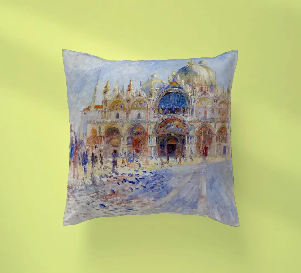 The Piazza San Marco cuscino da LaurelArt