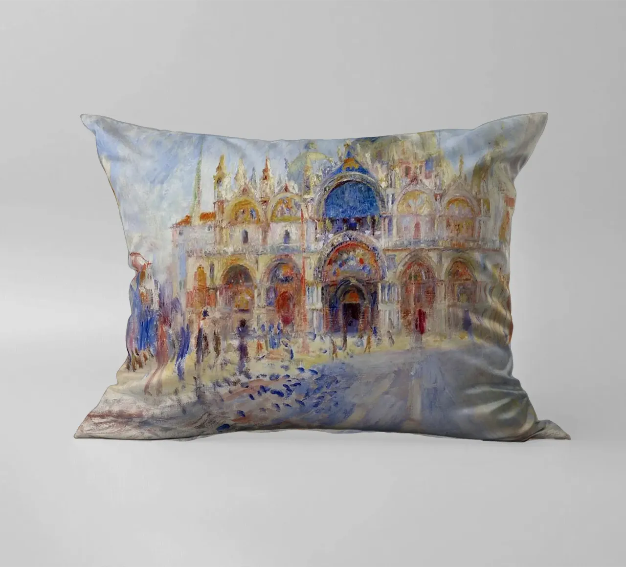 The Piazza San Marco cuscino da LaurelArt
