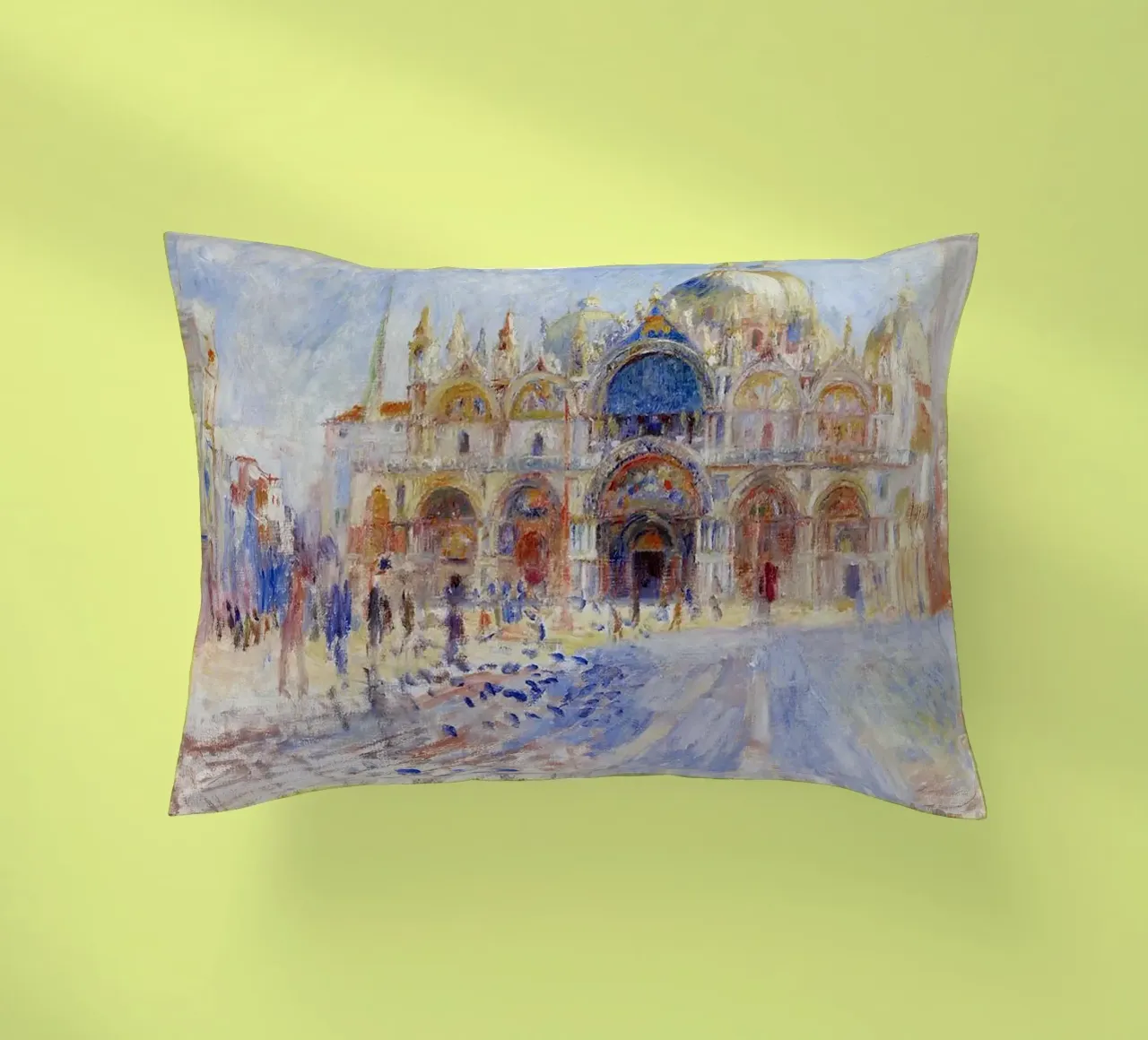 The Piazza San Marco cuscino da LaurelArt