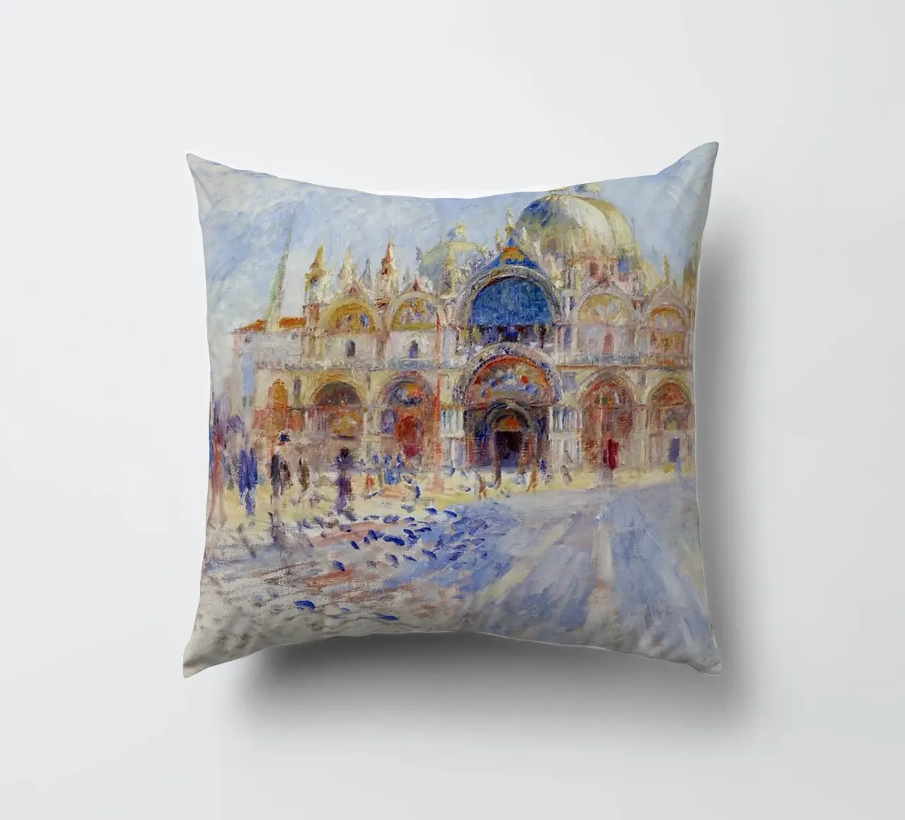 The Piazza San Marco cuscino da LaurelArt